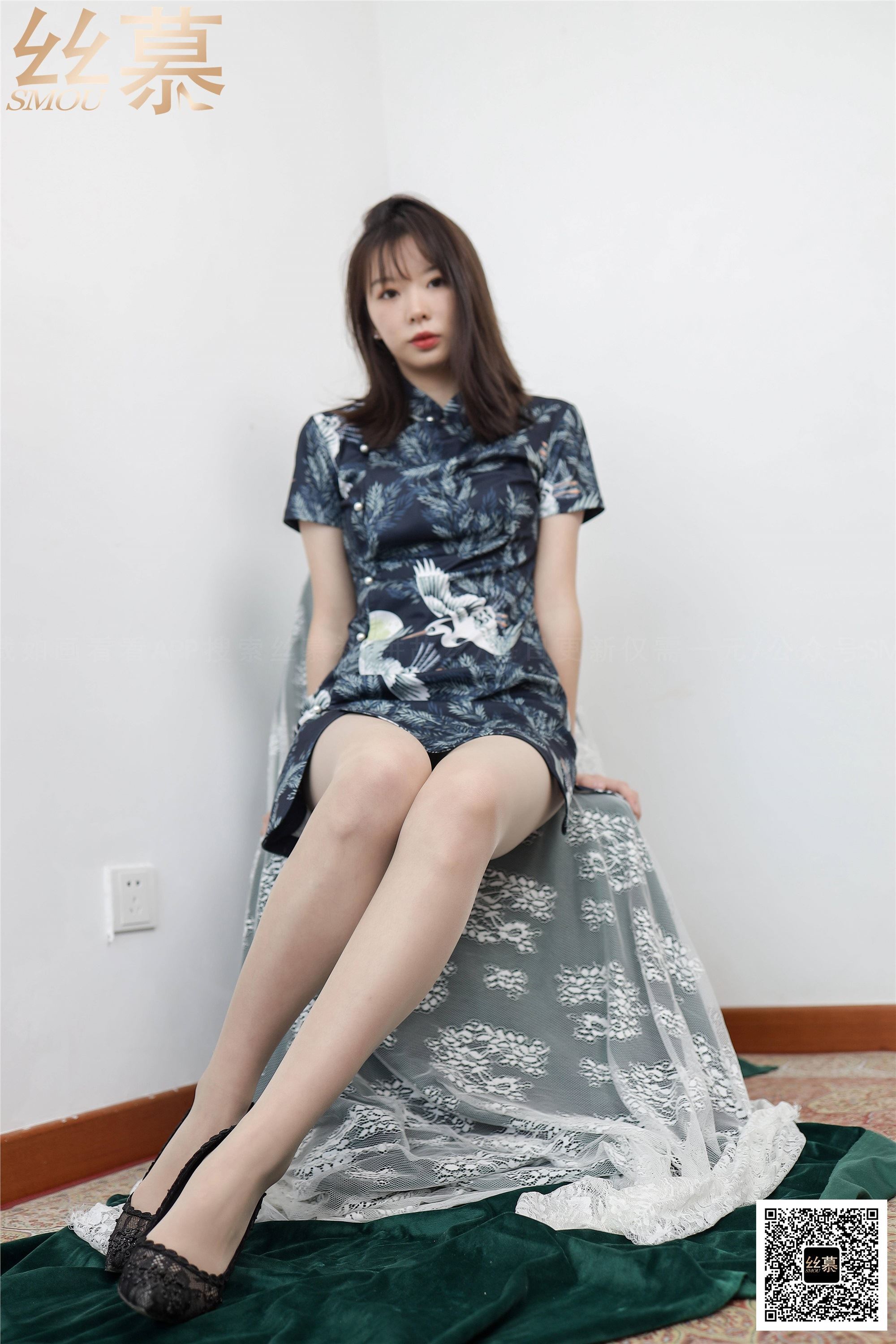 丝慕写真 特写集 TX079 新模《旗袍丝艺》